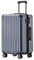 Münicase M816 TSA-Schloss, Dehnungsfuge, Teleskopgriff, Reisekoffer mit 4 Rollen, Hartschale, Mittle 65cm,Grey