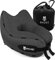 SNUGL Nackenkissen Memory Foam Waschbar & Verstellbar | Kuscheliges Nacken Reisekissen Für Flugzeug, Auto & Unterwegs | Reise-Kissen Nackenhörnchen, Neck Travel Pillow (Dunkelgrau, Erwachsener Normal)