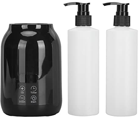 Réchauffeur D'huile de Massage pour Bouteille de Lotion électrique Professionnelle pour Spa, Chauffe-huile Automatique LED Crème de Lotion D'huile Chauffée avec Deux Bouteilles