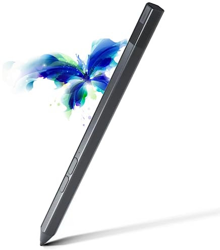 Precision Pen 2 per Lenovo Precision Pen 2, 4.096 livelli di pressione, pulsanti di scorciatoia, per ThinkPad P16, ThinkPad Carbon Gen 10 11, supporto WGP, AES 2.0 e MPP 2.0 Protocolli