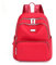 JIANLINST Rucksack Damen Klein Schulrucksack Cityrucksack Leichtgewicht Wasserdicht Reiserucksack Casual Daypack Rot