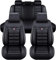 MBROS Autositzbezüge Auto Sitzbezüge Sets für Audi A6 C7 Limousine/Avant 2011 2012 2013 2014-2018, 5 Sitzer PU Leder Wasserdichter Komfort Sitzbezug, Schonbezüge Sitzschoner,A-Black