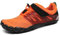 SAGUARO Barfußschuhe Herren Damen Barfuss Schuhe Outdoor Barfussschuhe Leichte rutschfeste Zehenschuhe Barfuß Fitnessschuhe Traillaufschuhe Orange Farbe,Gr.38