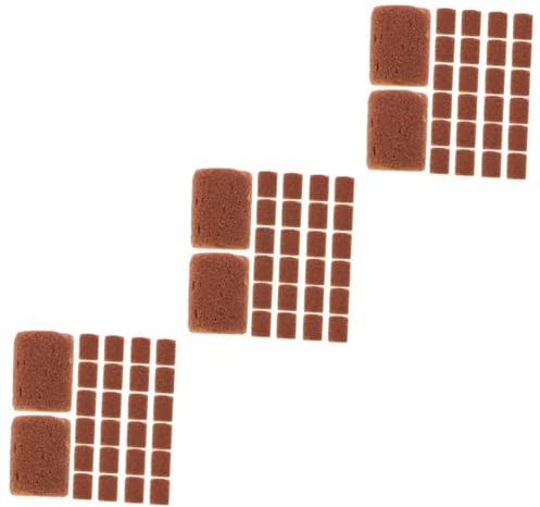 YARNOW 3 Sätze Kindergartenblock Pflanzenaufzucht Gartenpflanzen Saaten Gemüseanbau Klarer Topf Zimmerpflanzen Blumenerde Blöcke Pflanzenerde Zubehör Torf-Matrix-Block 100 Stück * 3