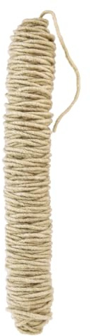 Dochtfaden Wollschnur Beige Filzkordel Filzschnur 55m Jute Schafswolle Basteln Dekoration