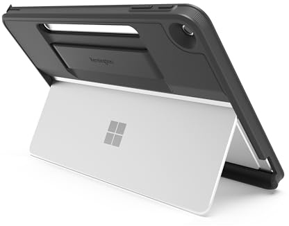 Kensington Custodia rinforzata BlackBelt EQ per Tablet Microsoft Surface Pro 12 1st Edition, protezione di livello militare, cover leggera autoportante, compatibile con Surface Pro, K96542EU, Nero