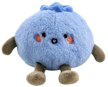 Peluche di mirtillo ripieno per bambini, decorazione per la casa, peluche, divertente e morbida bambola che accompagna i bambini, ragazzi e ragazze
