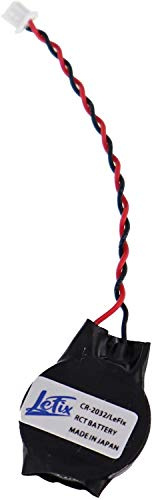 LeFix Replacement CMOS RTC Battery with Cable(2 Pin 2Wire) for HP Compaq G50 G56 G62 G70 G72 CQ40 CQ50 CQ56 G62 CQ62 G56 CQ56 CQ72