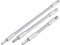 KATUR Flexible Socket Extension Bar Set, Cable Flexible Shaft Extension Bar Ratchet, Drill Bit Holder for Screwdriver, 3pcs 1/4 Inch Hex Shank (150/200/300mm Length)