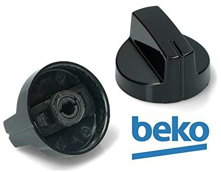 Manopola Pomello Fuoco Nera Piano Cottura Beko Arcelik Diametro 36mm Originale