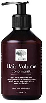 Nordic Hair Volume Conditioner 250 ml – Kräuterbasierte Haarreparatur und Verdickung Conditioner für trockenes, geschädigtes Haar – geeignet für Männer und Frauen