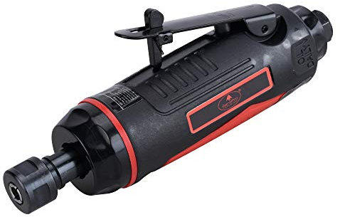 AEROPRO TOOLS AP17314 - Mini amoladora recta de aire de 1/4 pulgadas con recogida de 1/4, 22000 RPM