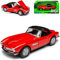 Welly B*M*W 507 Cabrio Geschlossen mit Soft Top Rot 1956-1959 1/24 Modell Auto