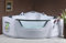Bagno Italia Vasca Idromassaggio 150x150 cm 14 getti vetro frontale per due persone full optional doppia pompa idromassaggio I111