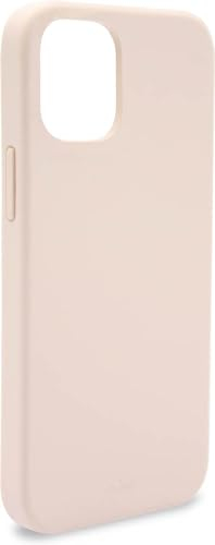 Puro ICON-Hülle aus flüssigem Silikon, kompatibel mit iPhone 12, iPhone 13, iPhone 11, iPhone 6 / 6s / 7/8 / SE; sanfte Berührung; antibakterielle Behandlung; Mikrofaser innen