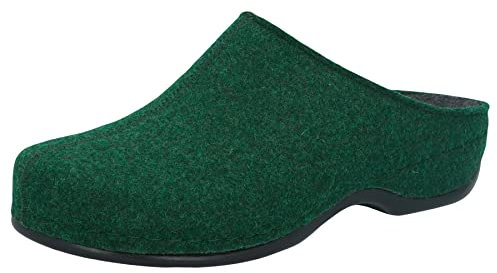 Berkemann Damen Florina Hausschuh, waldgrün, 36 1/3 EU