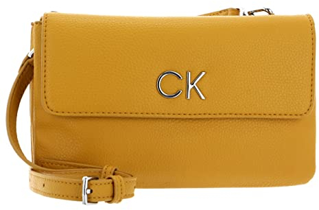 Calvin Klein Re-Lock DBL Crossbody Bag PBL Monarch Gold