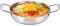 Tissting Marmite à Nouilles Coréennes, Marmite de Cuisson Ramen en Acier Inoxydable à Chauffage Rapide, Casseroles à Pâtes Binaurales Batterie de Cuisine pour Soupe Paghetti Porridge Nouilles(18cm)