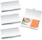 ywchoshe 4 Pz Porta Carte di Credito, Porta Biglietti da Visita Tascabile, Portabiglietti da Visita in Acciaio Inox, Custodie per Biglietti da Visita/Carte di Credito, Portafoglio Carte Credito