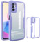 FMPCUON Liquid Silicone Case für Realme 6 Pro 6.6 Hülle,360 Grad Stoßfest Handyhülle Silikon Roubst Cover mit Integriertem Displayschutz Schutzhülle Case Cover,Lila