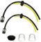 5 pezzi Tubi Serbatoio Decespugliatore Filtro Benzina, Decespugliatore Tubo Carburante, Flessibile del Carburante di Ricambio Accessori, Kit tubo Filtro Serbatoio Carburante