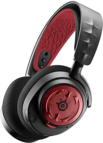 SteelSeries Arctis Nova 7 Wireless - Auriculares Gaming multiplataforma – Diablo® IV Edition – Dual Wireless 2,4 GHz/Bluetooth – 38h batería Carga rápida – PC, PS, Mac, móvil, Switch – Objetos Gratis