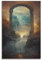 Krem L Fantasy gemischtes Poster, Wandkunst, Leinwand, Geschenk für Freund, Schlafzimmer, Wohnzimmer, Dekoration, modern, ästhetisch, 30 x 45 cm, ungerahmt