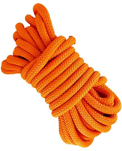 12mm Corde en Polyester Haute Ténacité. 10M. Orange