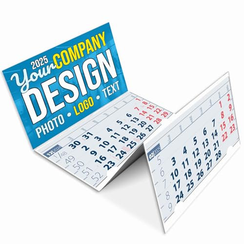 lepni.me Calendario de Pared Personalizado 2025 3 Meses | Diseñe sus Propias Foto Logotipo Texto | Calendarios para la Familia Oficina Fotos de Boda