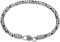 4mm königskette armband 925 sterling silber byzantinisches armband gliederarmband mit vajra dorje verschluss für herren damen 18cm