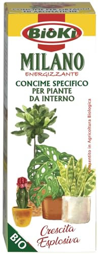 Bioki Milano - Concime per Piante da Interno, bioenergizzante biologico 100g