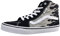 Vans Filmore Hi Sneaker, Tonal Flames Grey/White, 6 UK Child