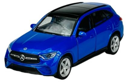 Welly Mercedes-Benz GLC Blau 1/34-1/39 Metall Automodell Die Cast Neu in Box