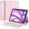 SENGBIRCH Funda con Teclado para iPad Air 13 2025 M3/2024 M2, Bluetooth Desmontable, Español Ñ Retroiluminación Teclado para iPad Air 13 Pulgadas 2025/2024 (M3/M2), Rosa
