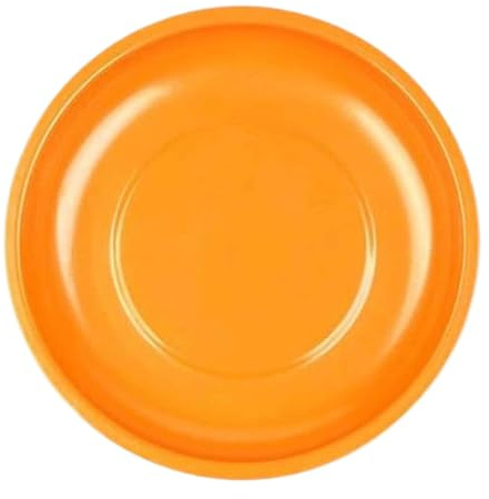 Amagogo Bol de rangement pour vis et pièces, orange, robuste, professionnel, portable, pour la fabrication de meubles, boulons, écrous, Diamètre 10cm