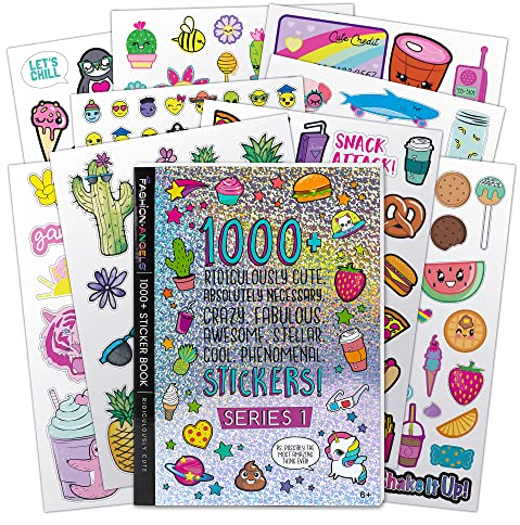 Fashion Angels Über 1000 lächerlich niedliche Aufkleber.