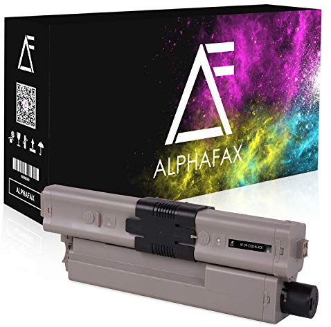 Alphafax Toner kompatibel mit Oki MC573-DN C532dn C542-DN MC563dn Black 7.000 Seiten