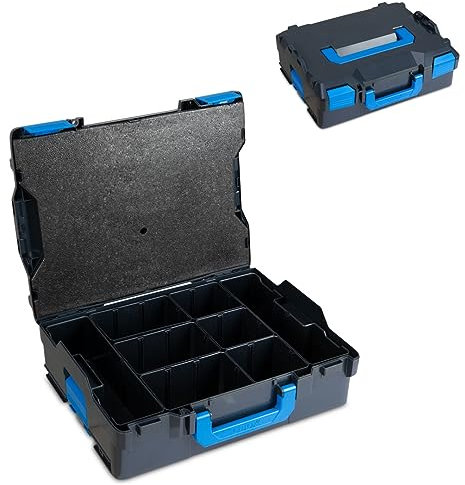 Sortimo L-BOXX 136 G4 inkl. 8 Insetboxen H95, Blau