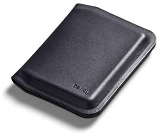 Bellroy Apex Slim Sleeve, Bifold Leather Wallet - Onyx | Slim bifold leather wallet with RFID protection for your everyday cards
