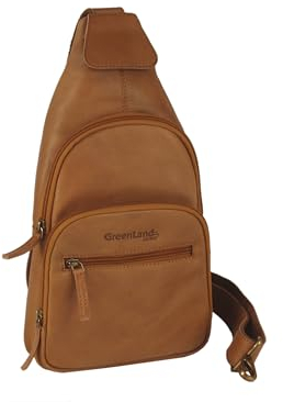Greenland-Natur-Body-Bag, Slingbag, Umhängetasche, Crossbag 38x19x7