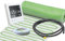 Elektrische Fußbodenheizung UltraPro für Fliesen 160 W/m² Komplett-Set mit Thermostat RT-50 weiß (1 m² - 0,5 x 2 m)