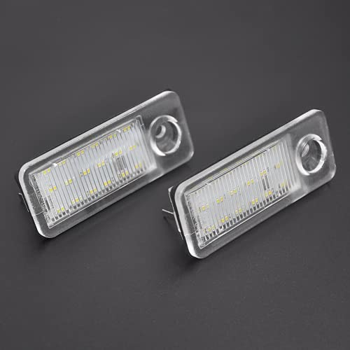 Meimeier LED Kennzeichenbeleuchtung für Audi A6 4F RS6 C6 A4 B6 B7 S4 RS4 A3 8P Q7 4L A5 8F A8 4H S8 D4 Kennzeichenbeleuchtung