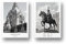 Freyheit | Premium Poster Set | stilvolles 2er-Set mit passenden Bildern in schwarz-weiß | 2 Stück in DIN A4 (21x30cm) | ohne Bilderrahmen » Städte « (Hannover)