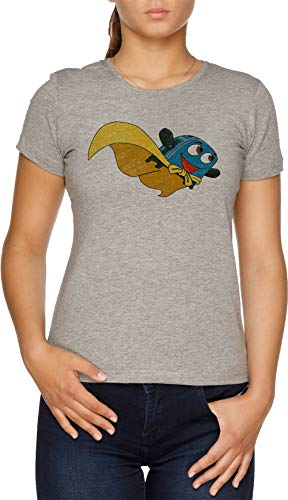 Mutiger Kleiner Toaster - Weit Fliegen Damen T-Shirt Grau Women's T-Shirt Grey