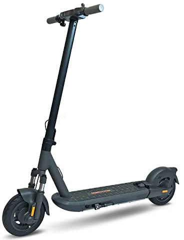 Inmotion E Scooter mit Strassenzulassung S1F, Elektroroller Erwachsene, Motor 500W, Akkulaufzeit bis zu 80km, schwarz und grau