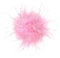 Plumes D’Autruche Broche, Plumes Artificielles Clip, Pince à Cheveux Femmes, Barrette Plume Pin Broche, Plume Bandeau, Accessoire Chapeau Élégant Broche pour Fête Spectacle sur Scène, Rose Clair