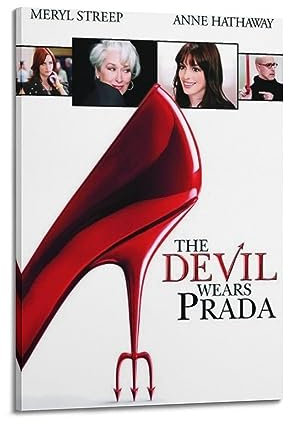 JEAM The Devil Wears Prada Ästhetische Bilder, individuelles Raumdekor, Wohnheim, Wanddekoration, Kunstposter, Albumcover, Bild, Dekor-Poster, 30 x 45 cm, Rahmenstil