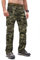 Cindeyar Cargohose Herren Relaxed Fit Baumwolle Wanderhose Herren Casual Arbeitshosen Männer Outdoor Militär Taktische Hosen mit Multi Taschen(Camouflage Grün,L)