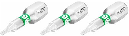 HAZET Bit - Sechskant6,3 (1/4 Zoll) - TORX® Profil - T6-3-tlg. 2223N-T6/3