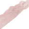 5 Yards 8cm Baumwolle Spitzenband Vintage Stickereispitze Spitzenborte Spitzenstoff Spitze Borte Band Dekoband Zierband für Nähen DIY Handwerk Hochzeit Kleidung Deko Scrapbooking,Rosa